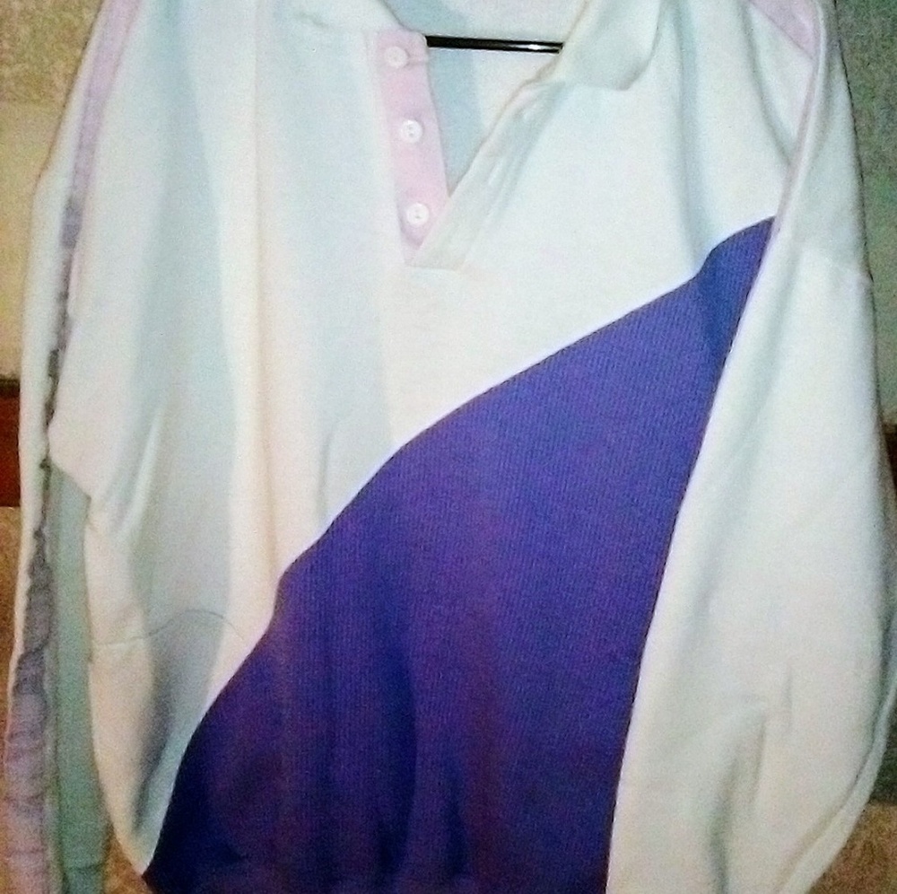 Buttoned sweater